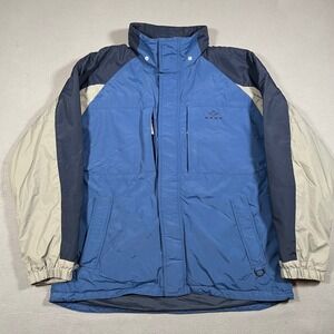 Vans Snowboard Jacket Mens XL Blue Winter Ski Coat Waterproof Vintage